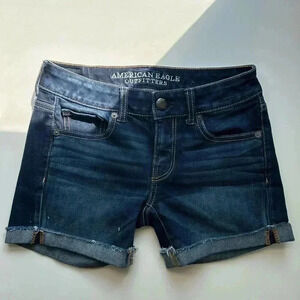 American Eagle Women's Mid-Rise Denim Short, Size 0